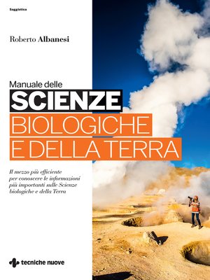 cover image of Manuale delle scienze biologiche e della terra